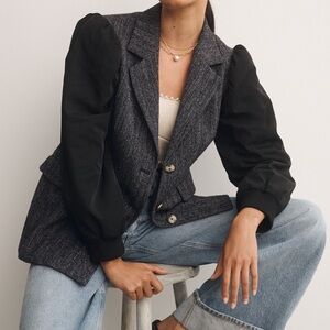 Mixed Media Relaxed Jacket
Maeve by AnthropologieRetail: $168
Size 2